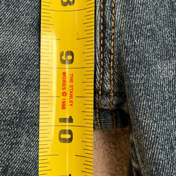 Vigoss Marley Straight Leg Mid-Rise Jeans-Blur Distressed Denim-Women’s 28-NEW - Picture 13 of 14